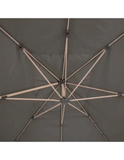 Parasol Déporté Soly 3 X 4 M Charbon - Mât Et Baleines Imprimés Effet Bois 15 Parasol Déporté Soly 3 X 4 M Charbon - Mât Et Baleines Imprimés Effet Bois -Biohors Boutique parasol deporte soly 3 x 4 m charbon mat et baleines imprimes effet bois 1 5