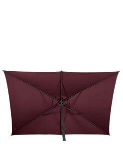Parasol Droit Loompa Rectangulaire 2 X 3 M à Manivelle - Bordeaux -Biohors Boutique parasol droit loompa rectangulaire 2 x 3 m a manivelle bordeaux 3