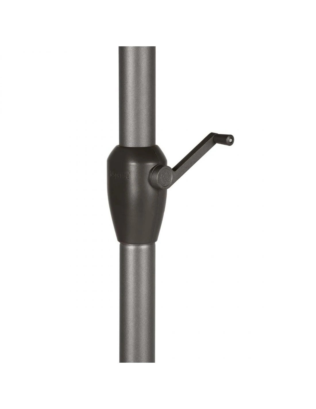 Parasol Droit Loompa Rond Ø3m à Manivelle 7 Parasol Droit Loompa Rond Ø3m à Manivelle – Image 5