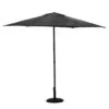 Parasol Droit Rond Soya Ø2.7m - Acier Et Polyester - Ardoise -Biohors Boutique parasol droit rond soya o27m acier et polyester ardoise