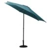 Parasol Droit Rond Soya Ø2.7m - Acier Et Polyester - Bleu Canard -Biohors Boutique parasol droit rond soya o27m acier et polyester bleu canard