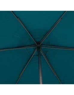 Parasol Droit Rond Soya Ø2.7m - Acier Et Polyester - Bleu Canard -Biohors Boutique parasol droit rond soya o27m acier et polyester bleu canard 5