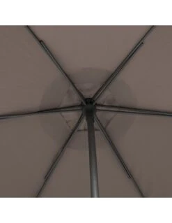 Parasol Droit Rond Soya Ø2.7m - Acier Et Polyester - Taupe 11 Parasol Droit Rond Soya Ø2.7m - Acier Et Polyester - Taupe -Biohors Boutique parasol droit rond soya o27m acier et polyester taupe 3