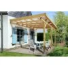 Pergola WEKA 671 Adossée De 15.7 M² Traitée Autoclave