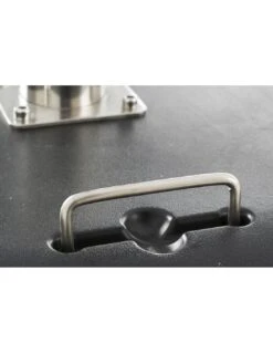 Pied De Parasol Béton 50 Kg Noir - Acier Inoxydable Et Béton -Biohors Boutique pied de parasol beton 50 kg noir acier inoxydable et beton 2