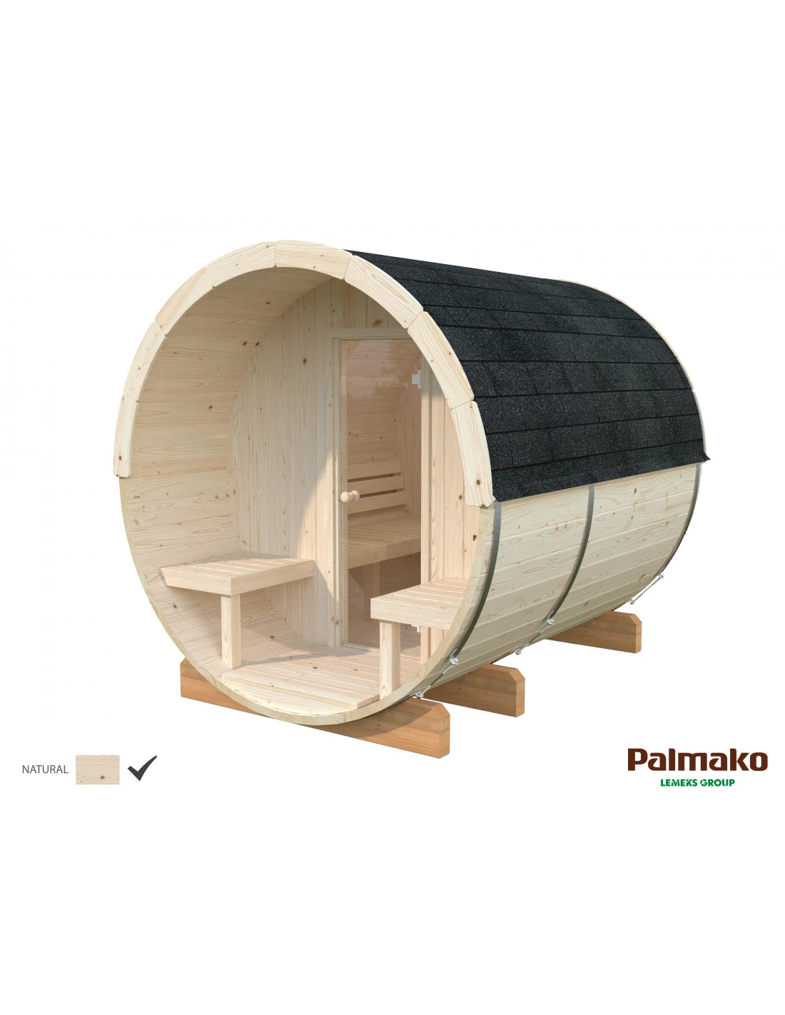 Sauna Anita 1.3 + 0.7 M² 3 Sauna Anita 1.3 + 0.7 M²