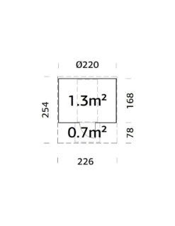 Sauna Anita 1.3 + 0.7 M² 15 Sauna Anita 1.3 + 0.7 M² -Biohors Boutique sauna anita 13 07 m 1 6
