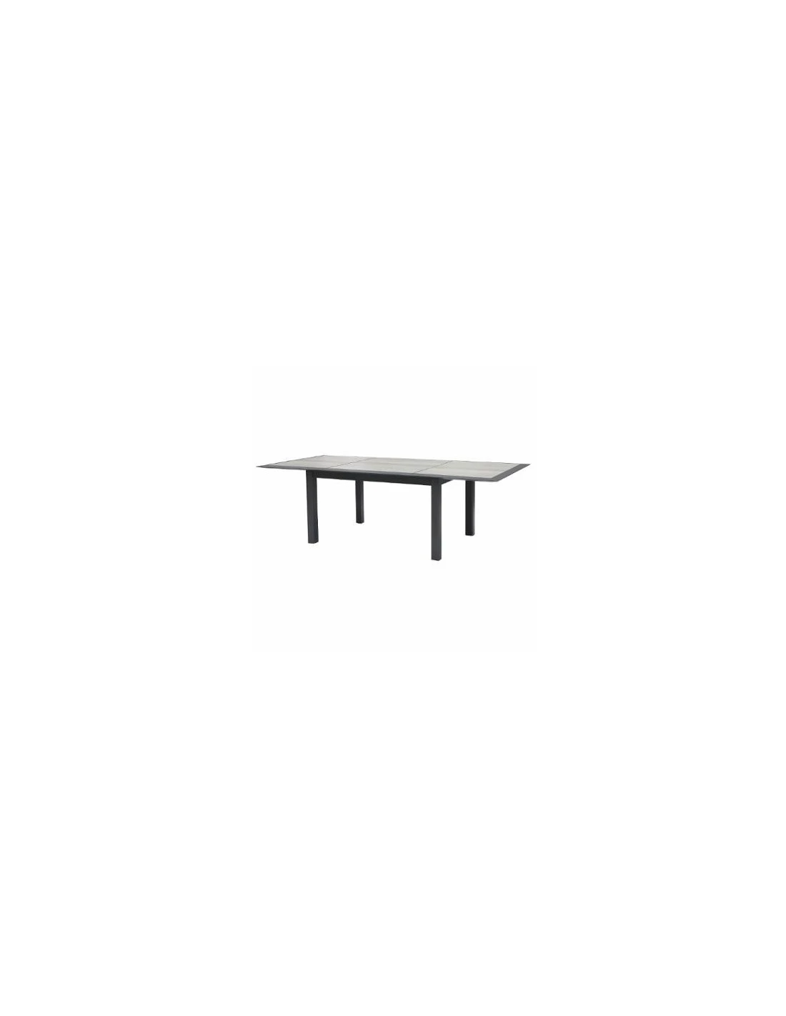 Table De Jardin Allure Extensible 10 Places - Aluminium Et HPL Effet Bois 8 Table De Jardin Allure Extensible 10 Places - Aluminium Et HPL Effet Bois – Image 6