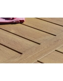 Table De Jardin COME 160/240 X 100 Cm -- Graphite / Oak -Biohors Boutique table de jardin come 160240 x 100 cm graphite oak graphite oak 5