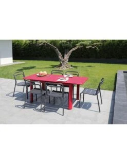 Table De Jardin Eos Extensible 130/180 Cm En Aluminium - Graphite -Biohors Boutique table de jardin eos extensible 130180 cm aluminium 3
