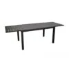 Table De Jardin Extensible Alice - Aluminium Graphite - 140 / 240 -Biohors Boutique table de jardin extensible alice aluminium graphite 140 240