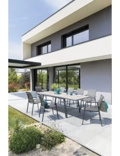 Table De Jardin Extensible Pavane 10 Personnes - Pécan -Biohors Boutique table de jardin extensible pavane 10 personnes pecan 1