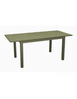 Biohors Boutique -Biohors Boutique table de jardin genes extensible l110170 x h70 cm aluminium vert 1