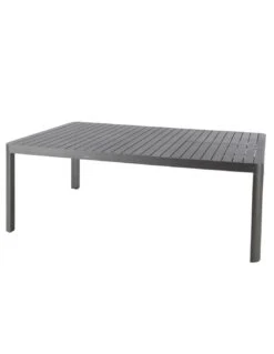 Table De Jardin Paradize Carrée Extensible - Aluminium Graphite -Biohors Boutique table de jardin paradize carree extensible aluminium graphite 2