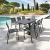 Table De Jardin Piazza Graphite Extensible 8 Places - Aluminium 1 Table De Jardin Piazza Graphite Extensible 8 Places - Aluminium -Biohors Boutique table de jardin piazza graphite extensible 8 places aluminium