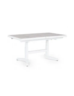 Biohors Boutique -Biohors Boutique table elevatrice extensible robert aluminium ceramique blanc 1