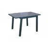 Table Elise 80/120x80 En Aluminium / Verre - Graphite / Gris 1 Table Elise 80/120x80 En Aluminium / Verre - Graphite / Gris -Biohors Boutique table elise 80120x80 en aluminium verre graphite gris