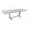 Table Extensible Amber 180/240x100 Alu/Kedra - Blanc/Calacata -Biohors Boutique table extensible amber 180240x100 alukedra blanccalacata