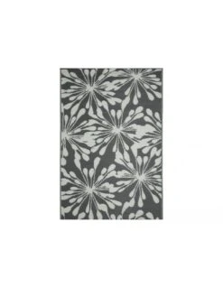 Tapis ECO Outdoor 180 X 120 Cm En Polypropylène - 3 Coloris - Eclat Gris