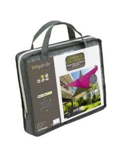 Voile D'ombrage Curacao Triangulaire 4 X 4 X 4 M - Coloris Au Choix - Ardoise -Biohors Boutique voile d ombrage curacao triangulaire 4 x 4 x 4 m coloris au choix 2