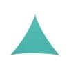 Voile D'ombrage Curacao Triangulaire 4 X 4 X 4 M - Emeraude -Biohors Boutique voile d ombrage curacao triangulaire 4 x 4 x 4 m emeraude