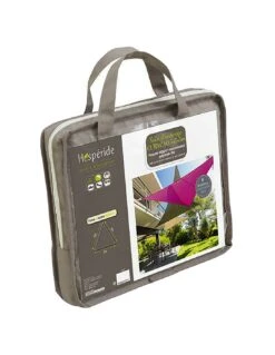 Voile D'ombrage Curacao Triangulaire 5 X 5 X 5 M -Biohors Boutique voile d ombrage curacao triangulaire 5 x 5 x 5 m 1 2