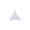 Voile D'ombrage Curacao Triangulaire 5 X 5 X 5 M - Blanc 1 Voile D'ombrage Curacao Triangulaire 5 X 5 X 5 M - Blanc -Biohors Boutique voile d ombrage curacao triangulaire 5 x 5 x 5 m blanc