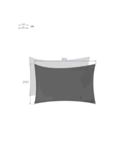 Voile D'ombrage Rectangulaire Curacao 2 X 3 M - Emeraude 7 Voile D'ombrage Rectangulaire Curacao 2 X 3 M - Emeraude -Biohors Boutique voile d ombrage rectangulaire curacao 2 x 3 m emeraude 1 2